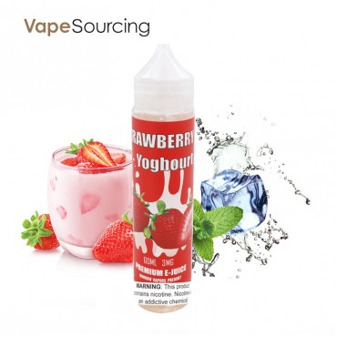 Marrow Vapors Strawberry Yoghourt E-Juice 60ml