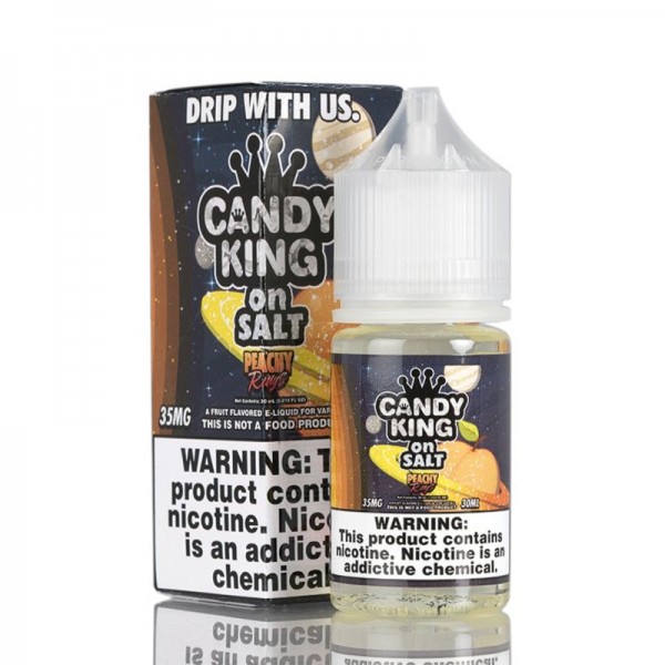 Candy King On Salt Peachy Rings E-juice 30ml