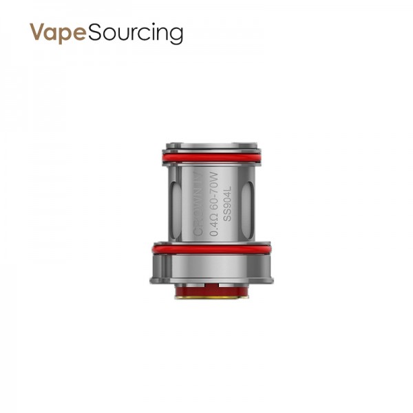 Uwell Crown 4(IV) Replacement Coil Dual SS904L Coil (4pcs/pack)<span class=