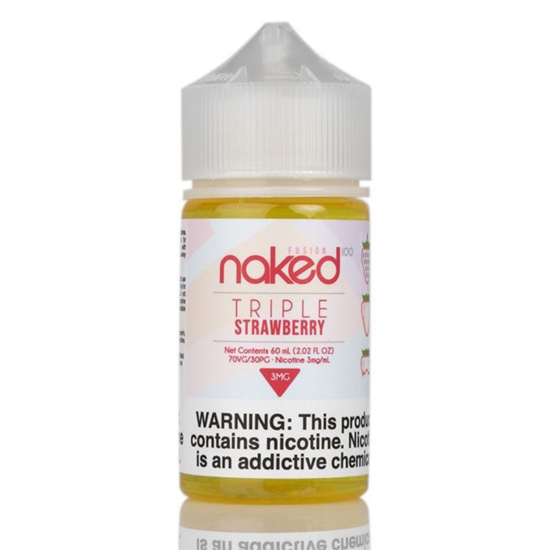 Naked 100 Fusion Strawberry (Triple Strawberry) E-juice 60ml