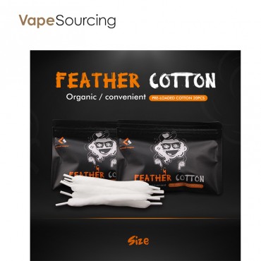 Geekvape Feather Organic Cotton (20pcs/pack)