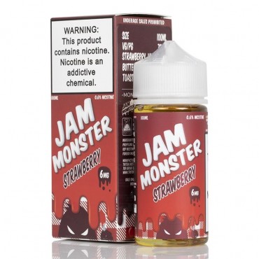 Jam Monster Strawberry Vape E-juice 100ml