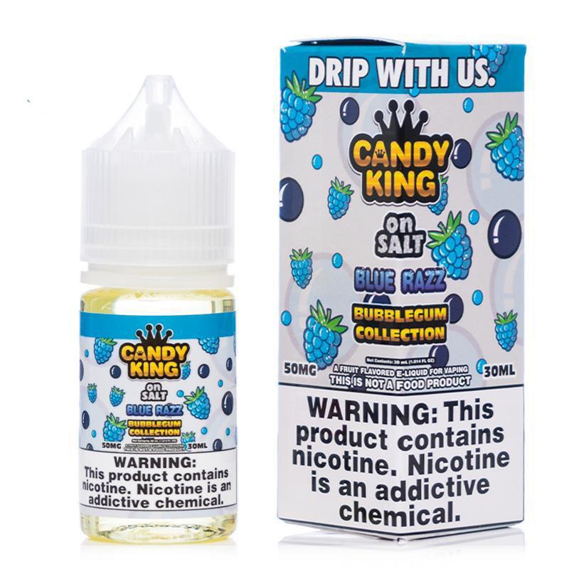Candy King On Salt Blue Razz Bubblegum E-juice 30ml