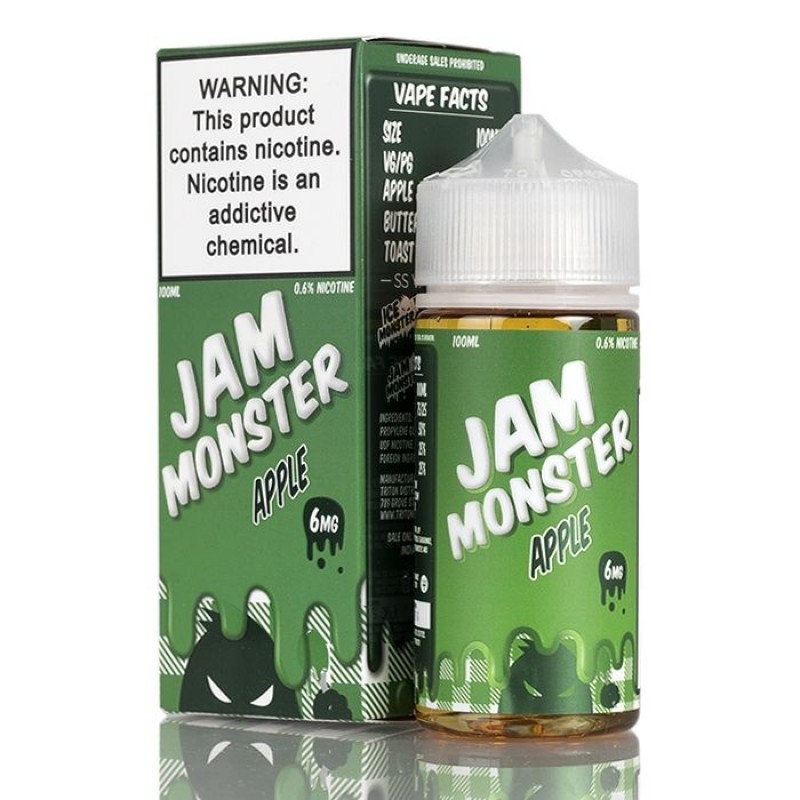 Jam Monster Apple Vape E-juice 100ml