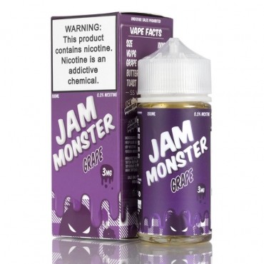 Jam Monster Grape Vape E-juice 100ml