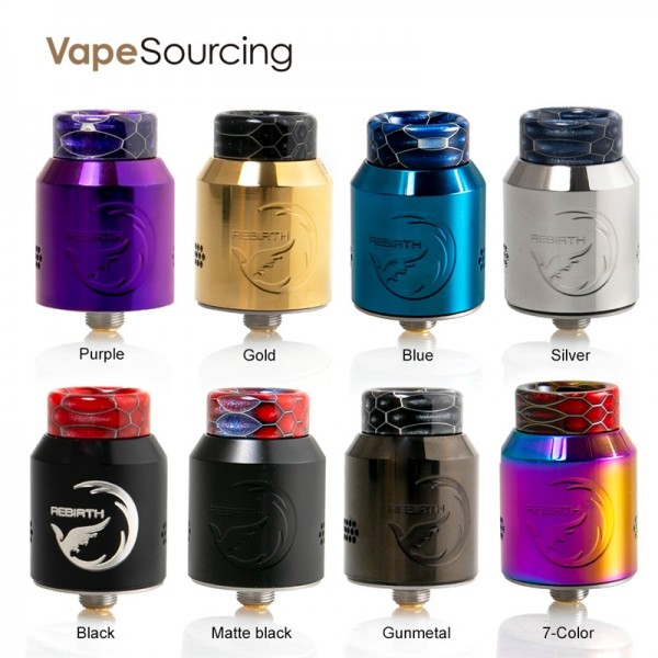 Hellvape ReBirth BF RDA 24mm Rebuildable Dripping Atomizer<span class=