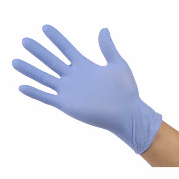 Disposable Multicolor Nitrile Rubber Gloves (100pcs/pack)