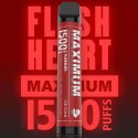 Flash Heart Maximum Disposable Vape Device 1500 Puffs 5.5ml