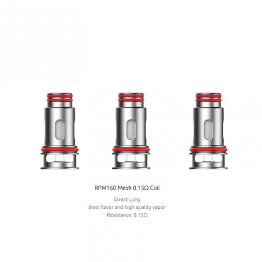 SMOK RPM160 Replacement Mesh Coil 0.15ohm (3pcs/pack)